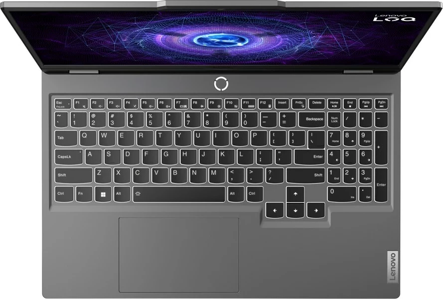 Laptop Lenovo LOQ 15IAX9, 15.6", Intel Core i5-12450HX, 16 GB RAM, 512 GB SSD, NVIDIA RTX 3050, Gri + shpinore