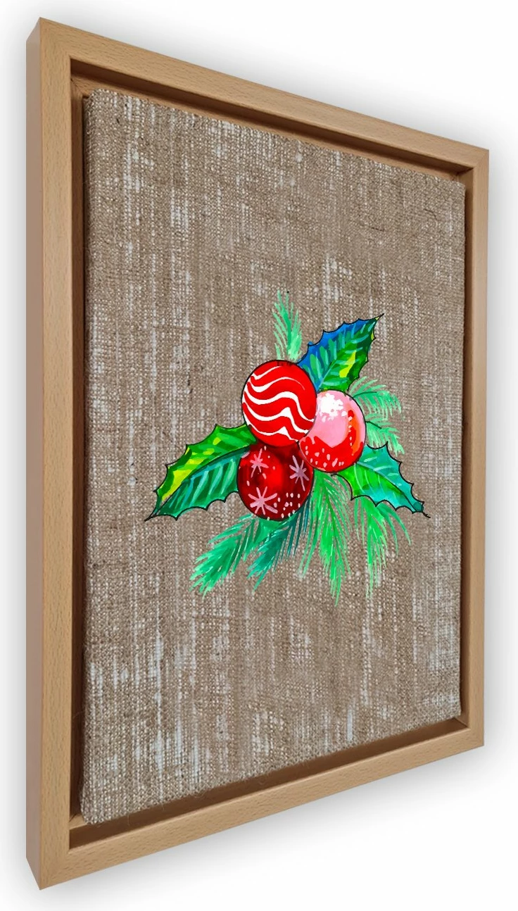 Pikturë dekorative në kanavacë me kornizë, shumëngjyrëshe, NLJ5800881_6696