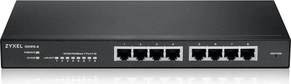 Switch ZyXEL GS1915-8 i zi