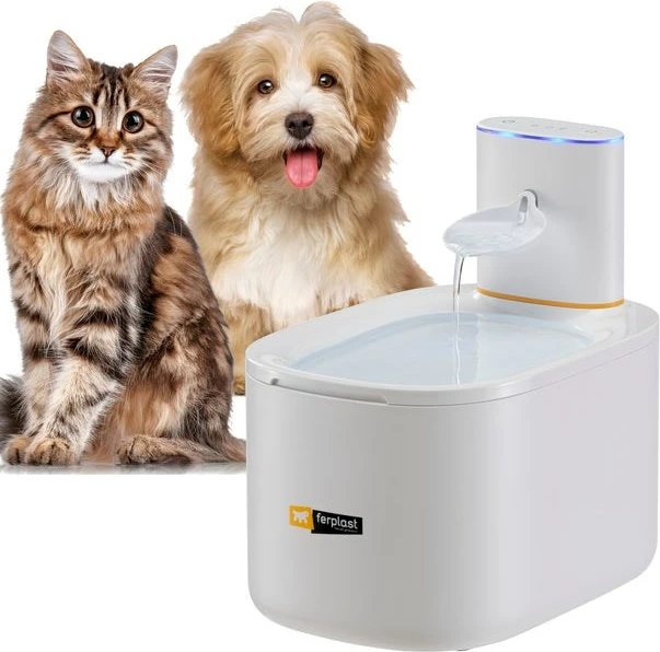 Burim uji për kafshë FERPLAST Astra, 3L, i bardhë