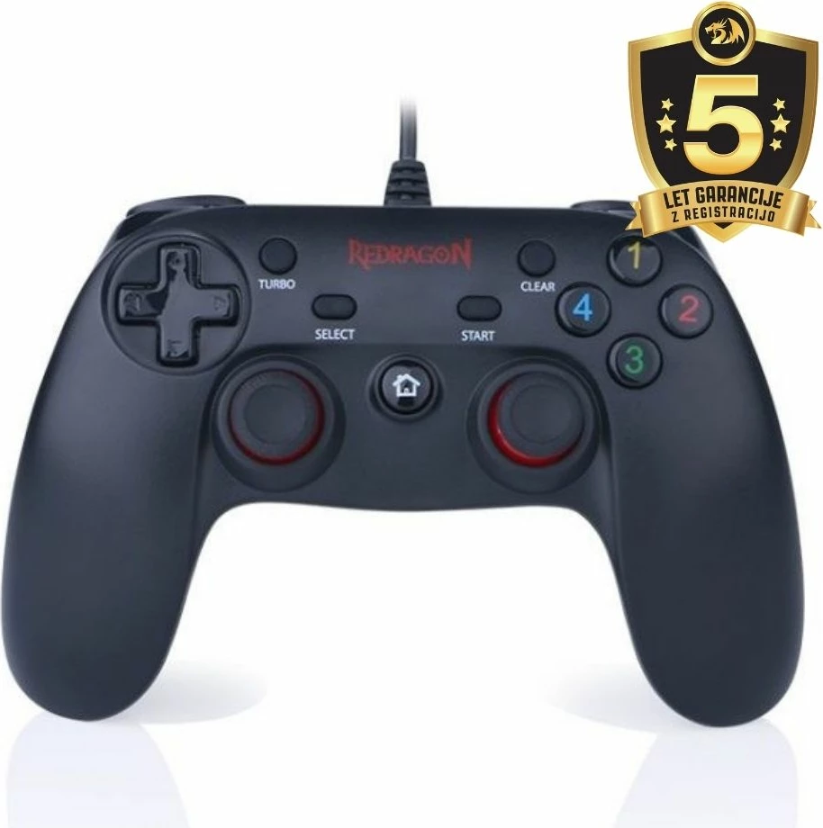 Gamepad Redragon Saturn G807, wired, 1.8m kabllo, i zi