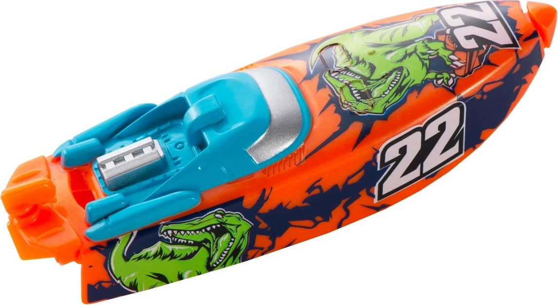 Lodër barkë ZURU Robo Alive Micro Boat Series 3, plastikë, ngjyra të ndryshme