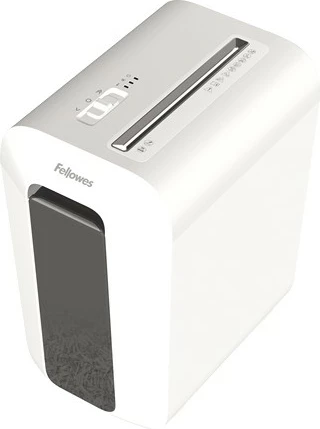 Shredder Fellowes LX65, particle-cut, 22L, i bardhë