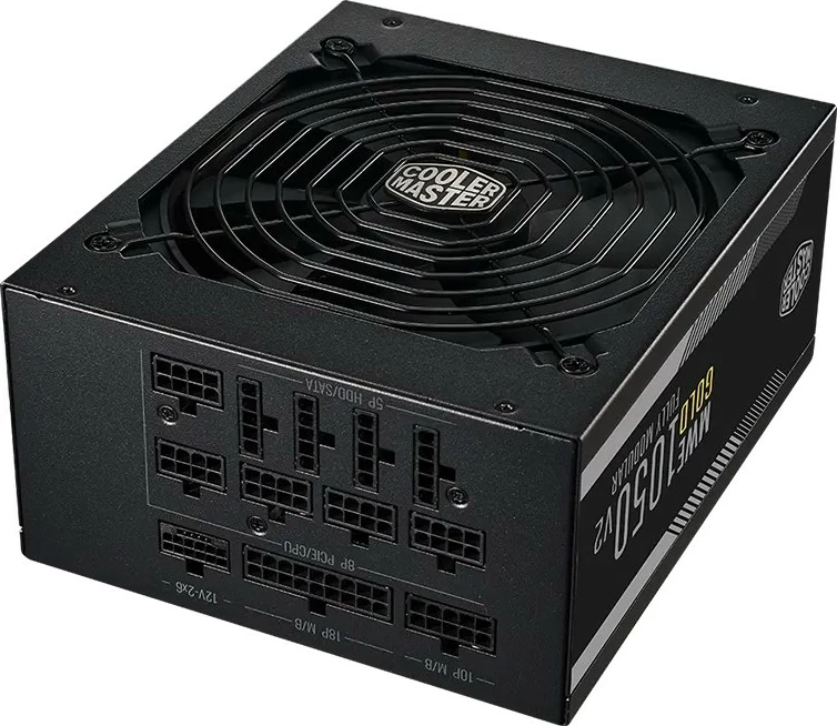 Kasë Cooler Master MWE Gold 1050 V2 ATX3.1, 1050 W, Modular, E zezë