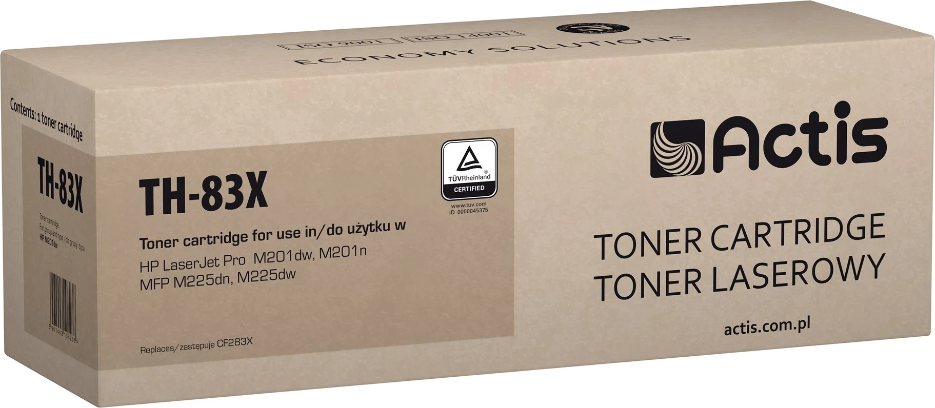 Toner zëvendësues Actis për printer HP, Standard, 2200 fletë