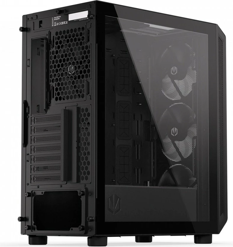 Kasë Endorfy Arx 500 Air EY2A010, Midi Tower, ATX/Micro ATX/Mini ITX, 5 ventilatorë, E zezë