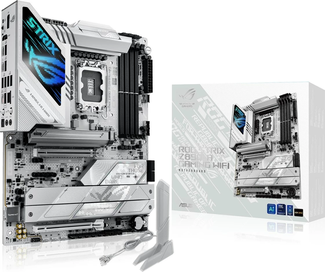 Pllakë amë ASUS ROG STRIX Z890-A GAMING WIFI, ATX, e bardhë