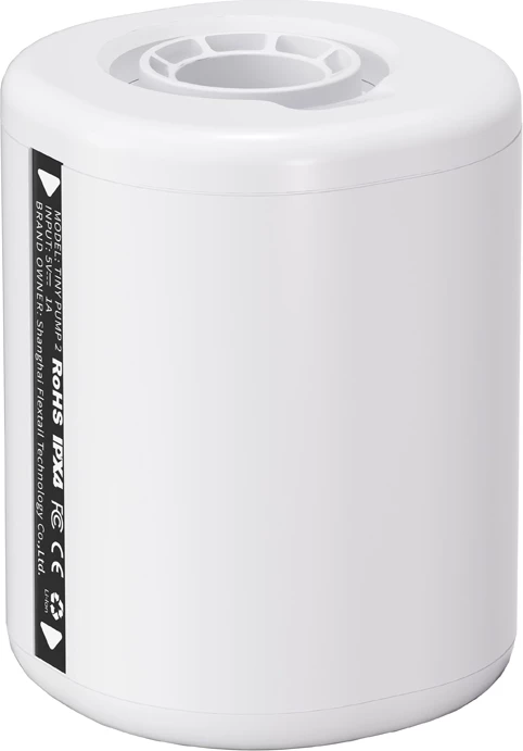 Pompë ajri portative Flextail Tiny Pump 2, 800 mAh, USB-C, 180 L/min, e bardhë