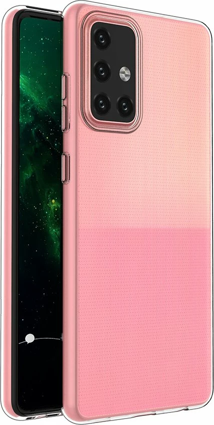 Mbështjellës Hurtel Ultra Clear 0.5mm për Samsung Galaxy A73, Transparent