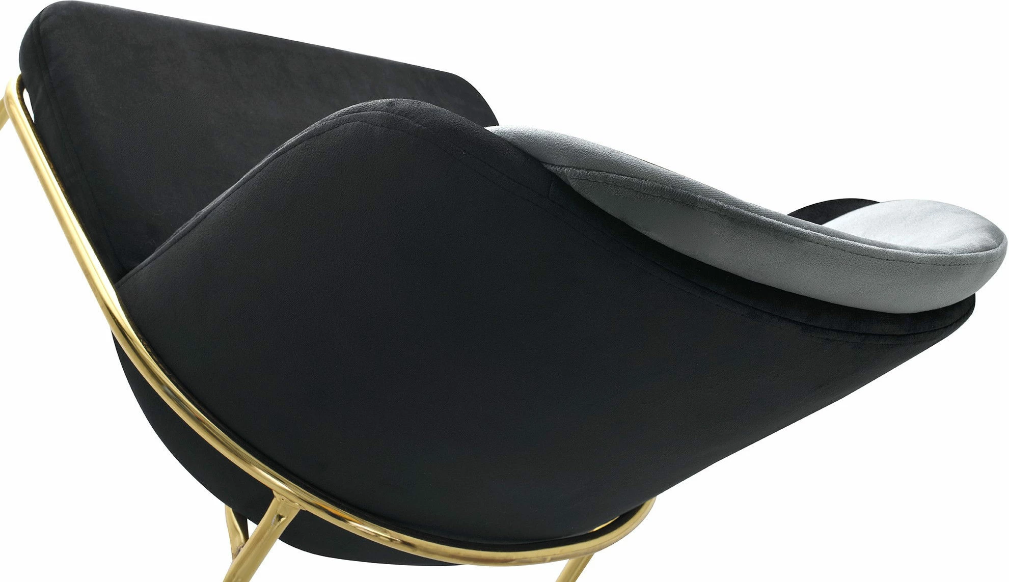 Set karrigesh (4 copë), Hanah Home, Dore - 103 V4, ngjyrë e zezë dhe ari