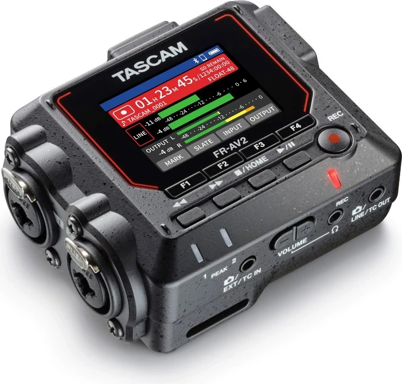 Regjistrues portativ audio TASCAM FR-AV2, 2 kanale, MicroSDHC, USB Type-C, i zi