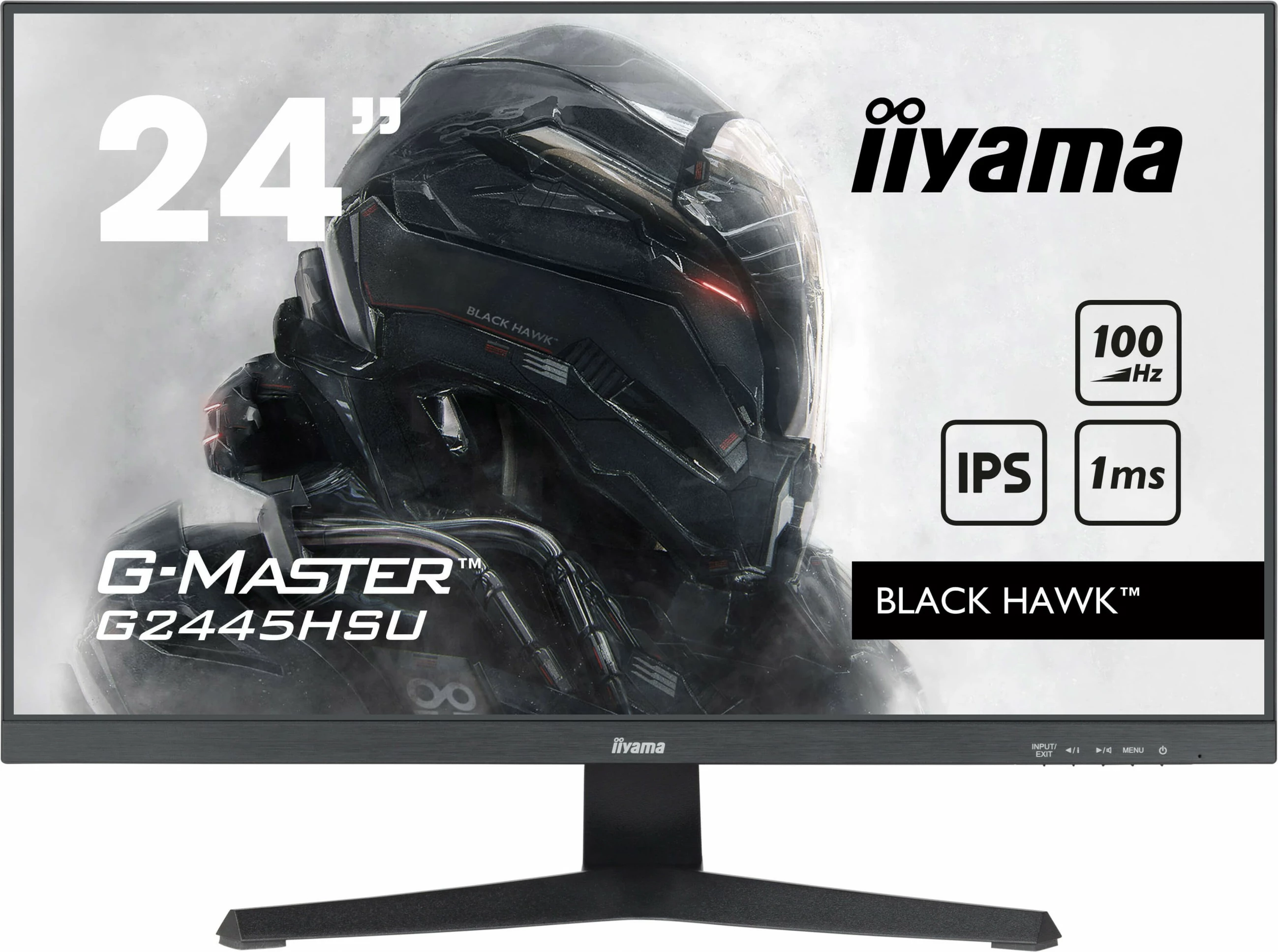 Monitor iiyama G-MASTER G2445HSU-B2, 24", Full HD, 1ms, i zi