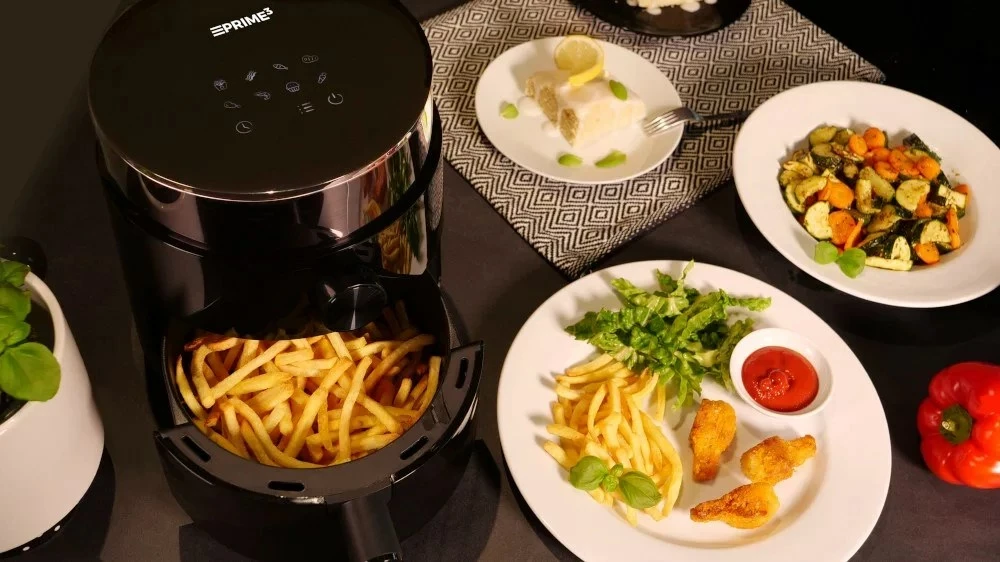 Fritezë me ajër të nxehtë PRIME3 SAF31, 2.5 L, e zezë
