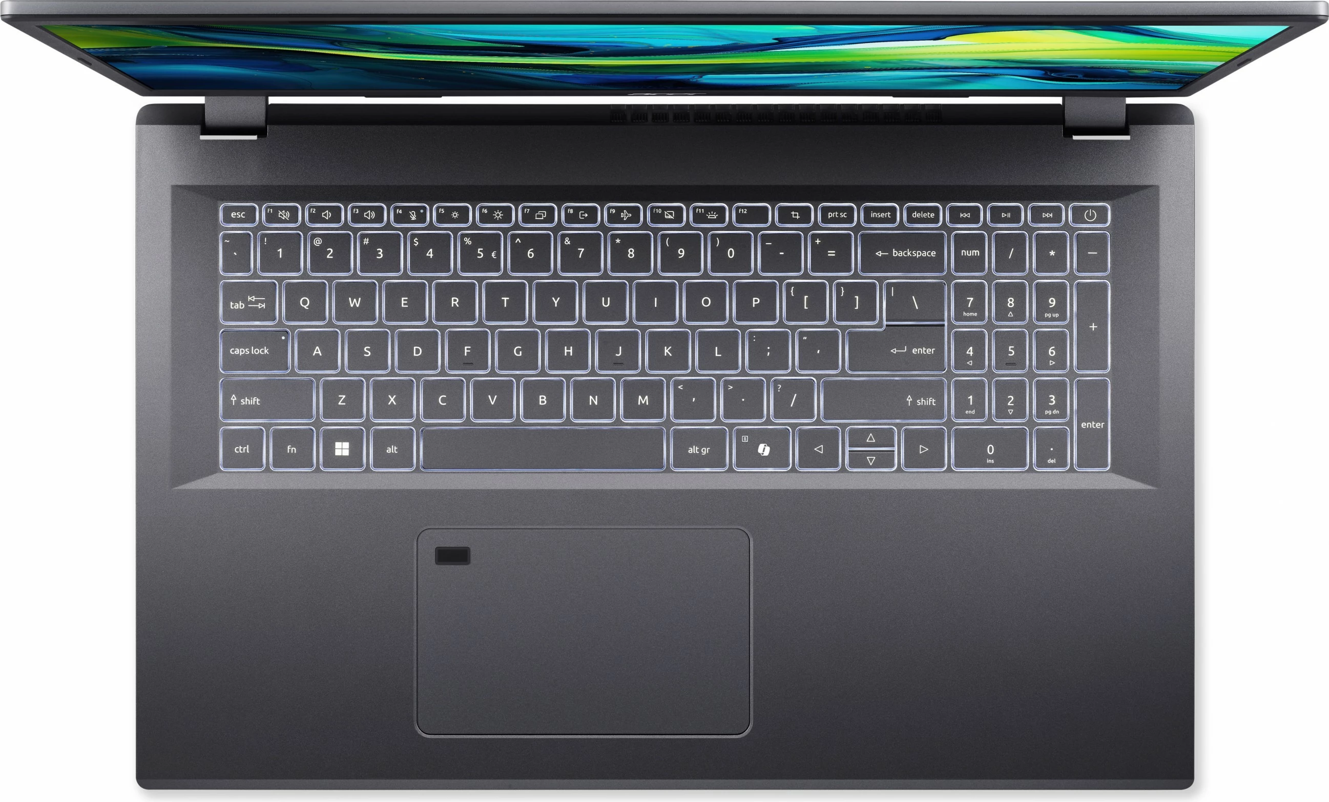Laptop Acer Aspire 17 A17-51M-76B8, Intel Core 7 150U, 32GB RAM, 17.3" Full HD, gri