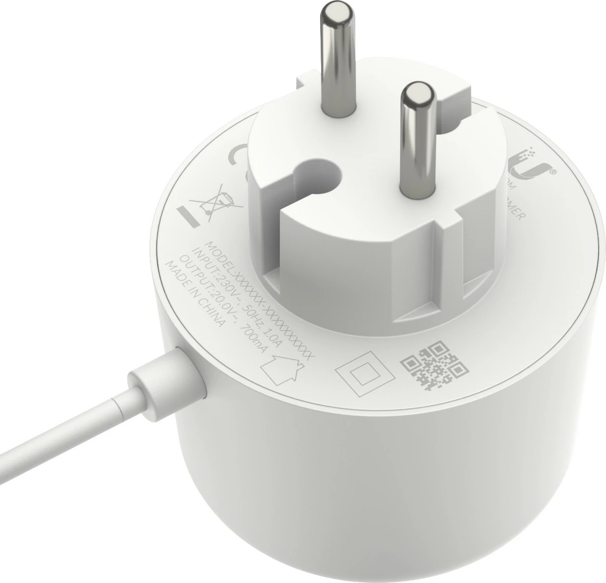 Zile dere smart Ubiquiti UVC-G4-Doorbell-PS, aksesor rrjeti, e bardhë