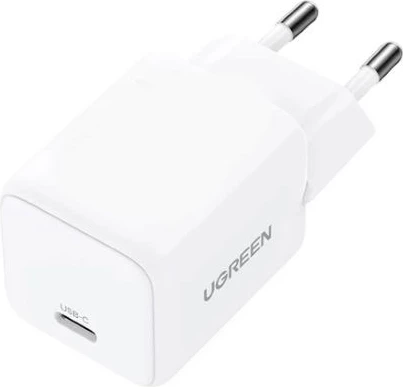 Karikues UGREEN X513, 30 W, 1x USB-C, i bardhë