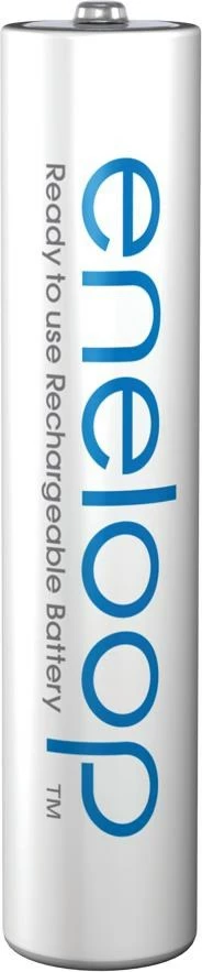 Bateri të rikarikueshme Panasonic Eneloop AAA, 800 mAh, 4 copë, Bardhë