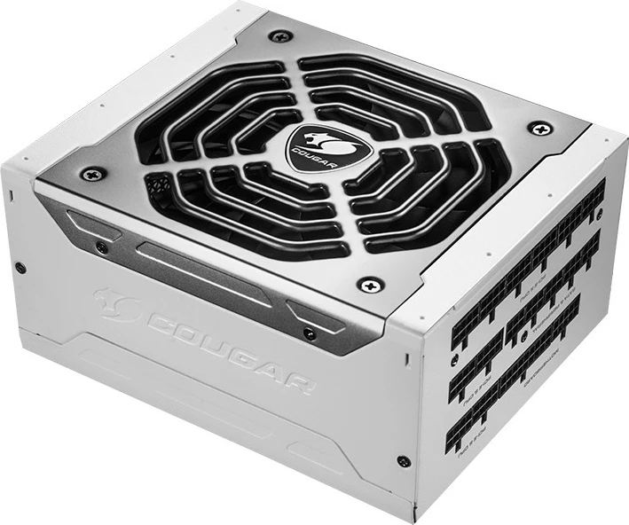 Kasë energjie Cougar Polar 1050W, ATX 3.1, 80 Plus Platinum, modular, bardhë