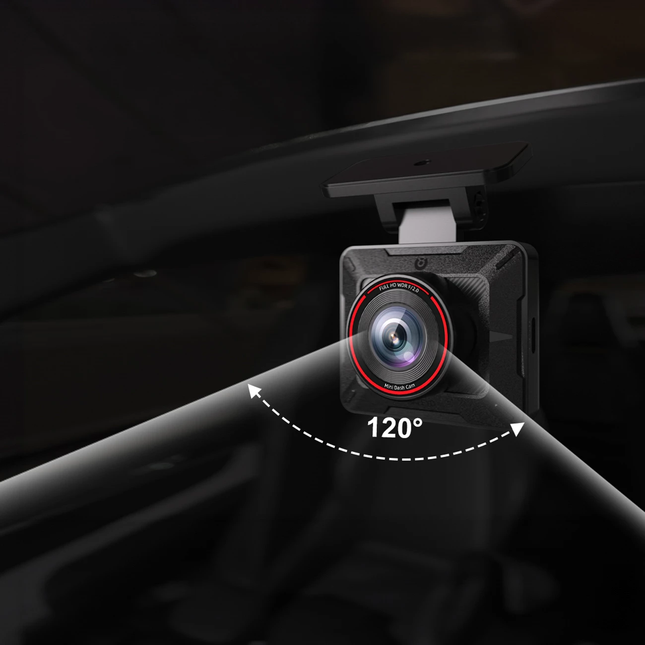 Kamerë makine AKEEYO P1 FullHD 30fps, 120°, WiFi 2.4G, USB-C, e zezë