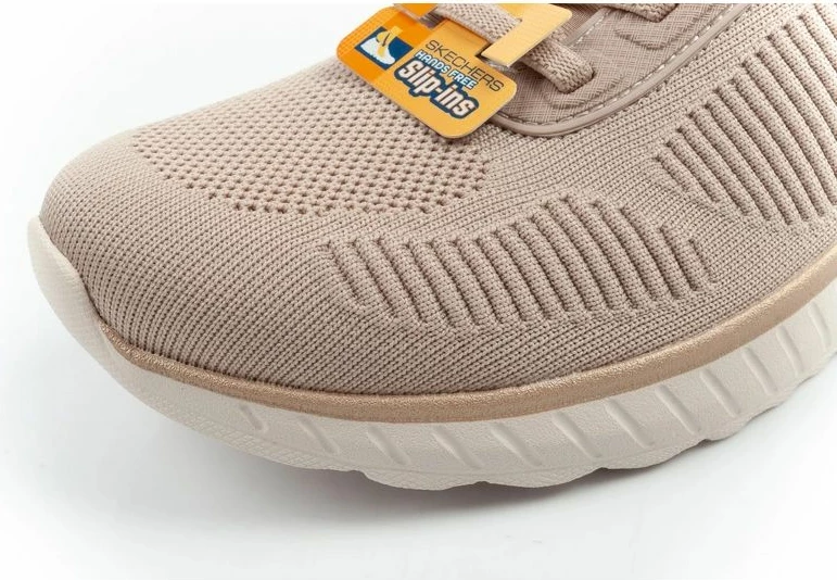 Atlete femra Skechers Bobs Squad Chaos SLIP-INS, bezhë [Madhësia: 40]