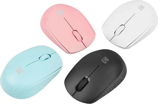 Maus wireless Natec Stork NMY-2001, 1600 DPI, Blu