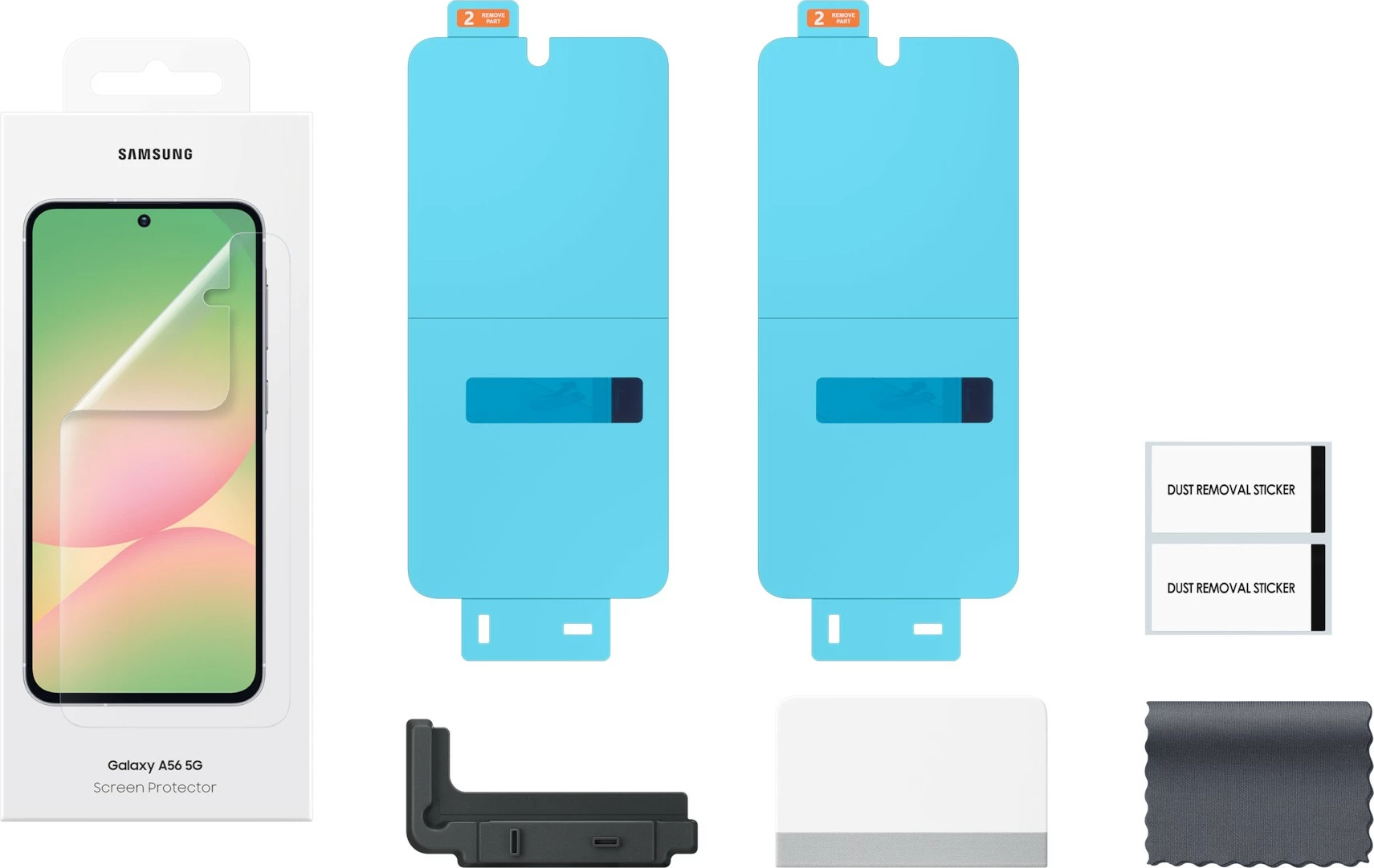 Mbështjellës ekrani Samsung A56, transparent