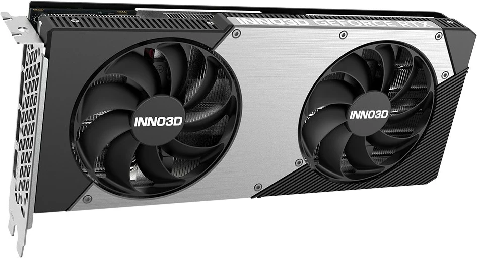 Kartelë grafike INNO3D GeForce RTX 5070 TWIN X2 OC, 12 GB, E zezë