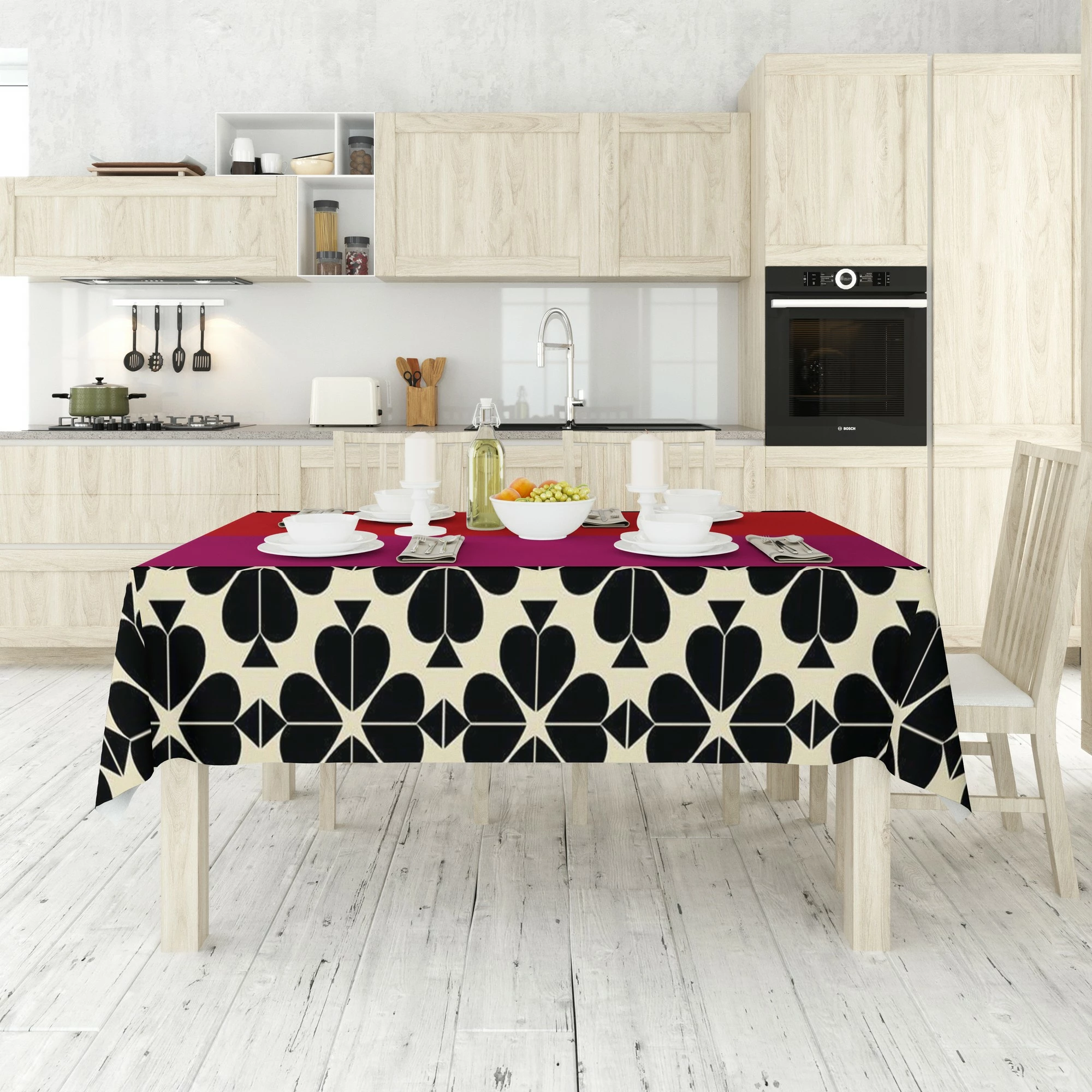 Mbulesë tavoline Hermia, Asr-tblclt25 -26, 140x300cm