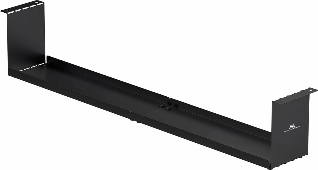 Organizues kabllosh Maclean MC-107 B, kompakt, nën tavolinë, i zi