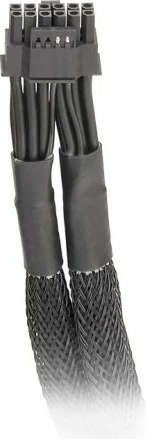 Kabllo adapter Thermaltake AC-063-CN1NAN-A1, 2x8Pin në 12+4Pin 600mm, e zezë