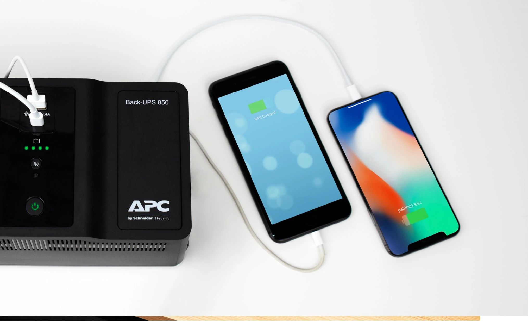 UPS APC Back-UPS BE850G2-GR, 850VA, 2 USB, 8 prizë, e zezë