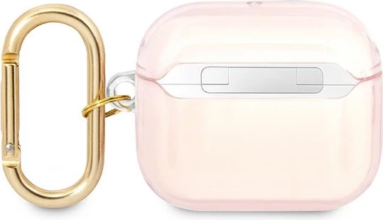 Mbështjellës Guess për AirPods 3, Strap Collection, Rozë