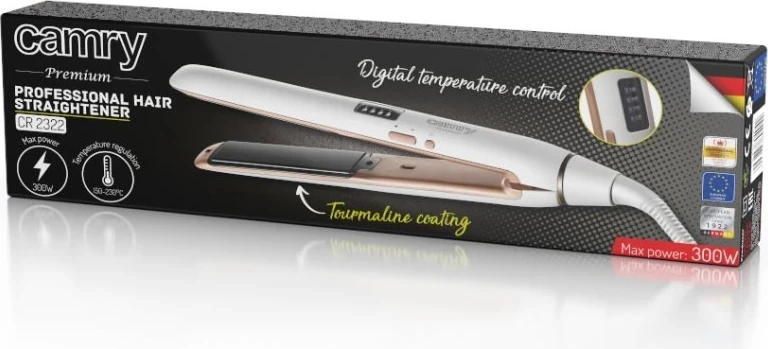 Drejtuese për flokë Adler Camry CR 2322, e bardhë