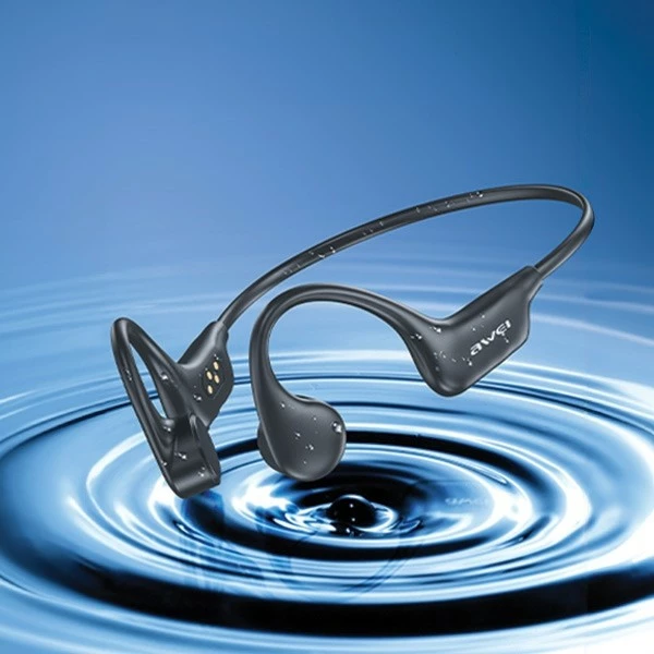 Kufje Bluetooth AWEI A899BL bone conduction, të zeza
