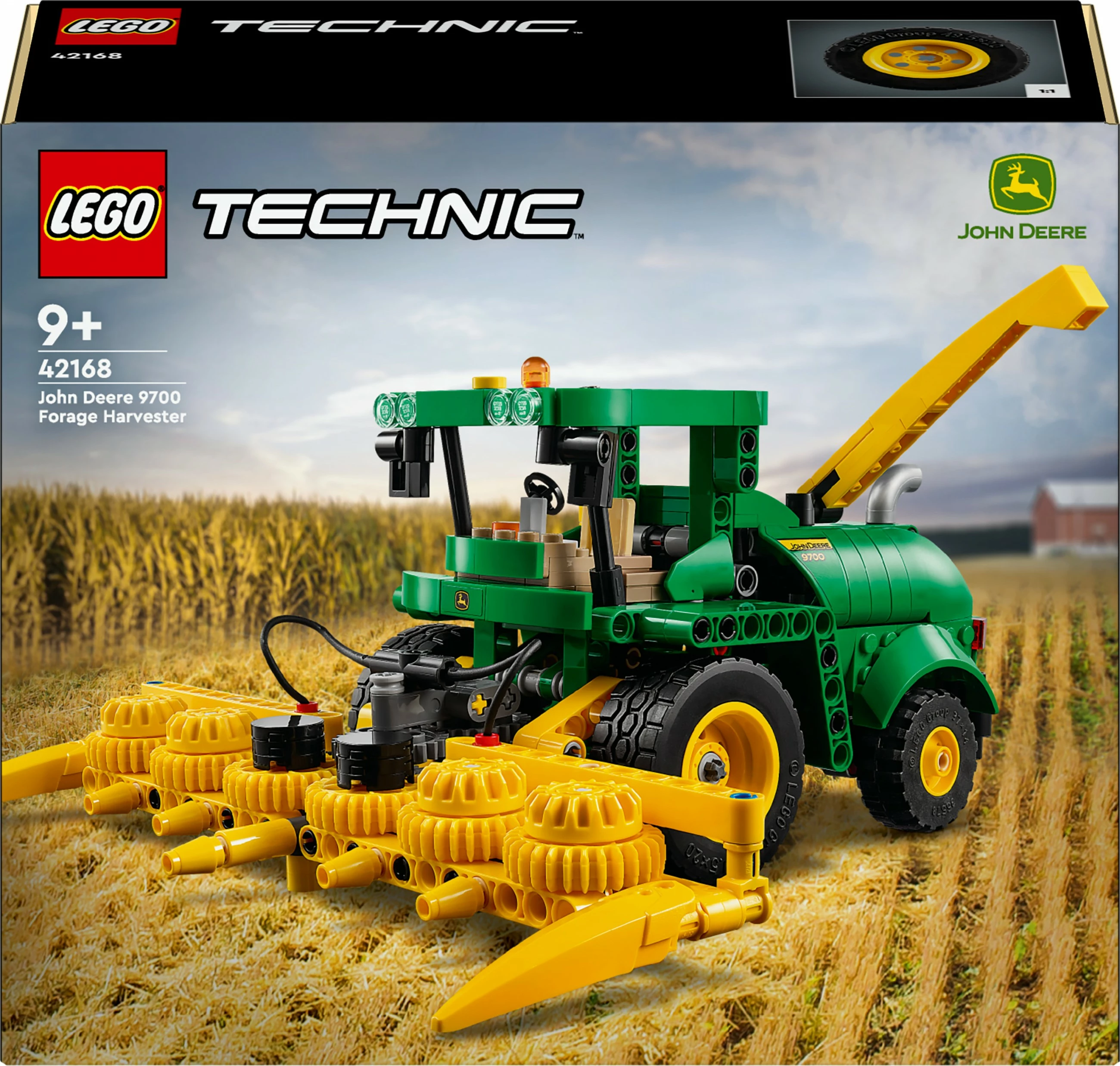 Set ndërtimi LEGO Technic John Deere 9700 Forage Harvester 559 pjesë multikolor