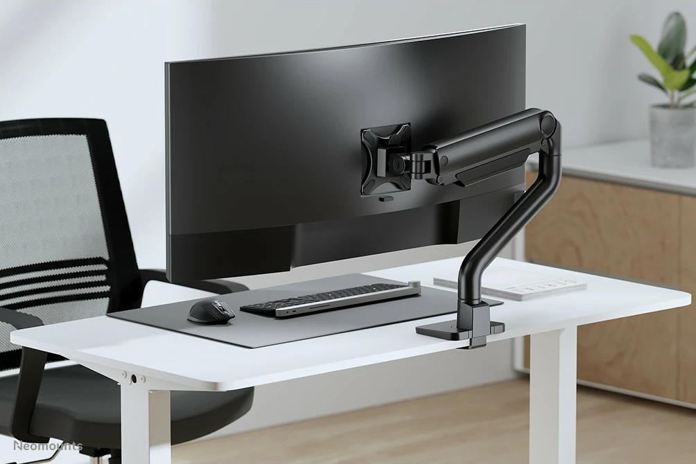Krah monitori Neomounts DS70S-950BL1, Clamp/Grommet, 18 kg, 43.2 cm (17"), 124.5 cm (49"), 100 x 100 mm, i zi