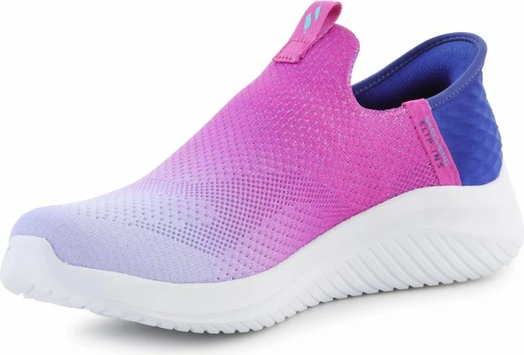 Atlete fëmijë Skechers, blu-rozë