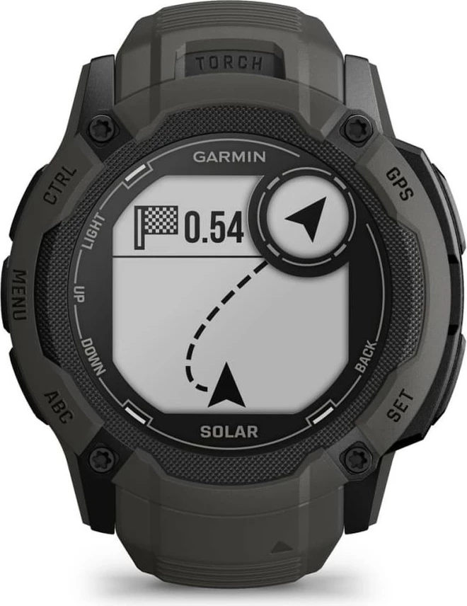 Smartwatch Garmin Instinct 2X Solar, GPS, 150 orë bateri, grafit