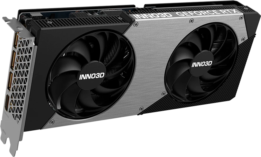 Kartë grafike INNO3D GeForce RTX 5060 Ti Twin X2 OC 8GB GDDR7 128-bit 1x HDMI 3x DisplayPort