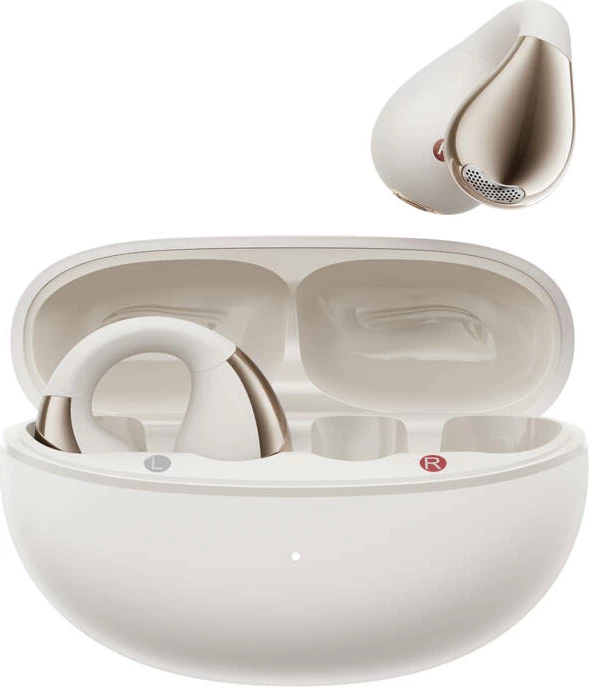 Kufje QCY Crossky Clip C30, TWS, Bluetooth 5.4, të bardha