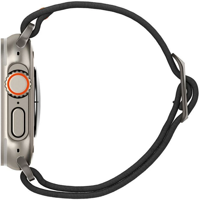 Rrip Spigen Fit Lite Ultra për Apple Watch 4/5/6/7/8/9/SE/Ultra (42/44/45/49 mm), i zi