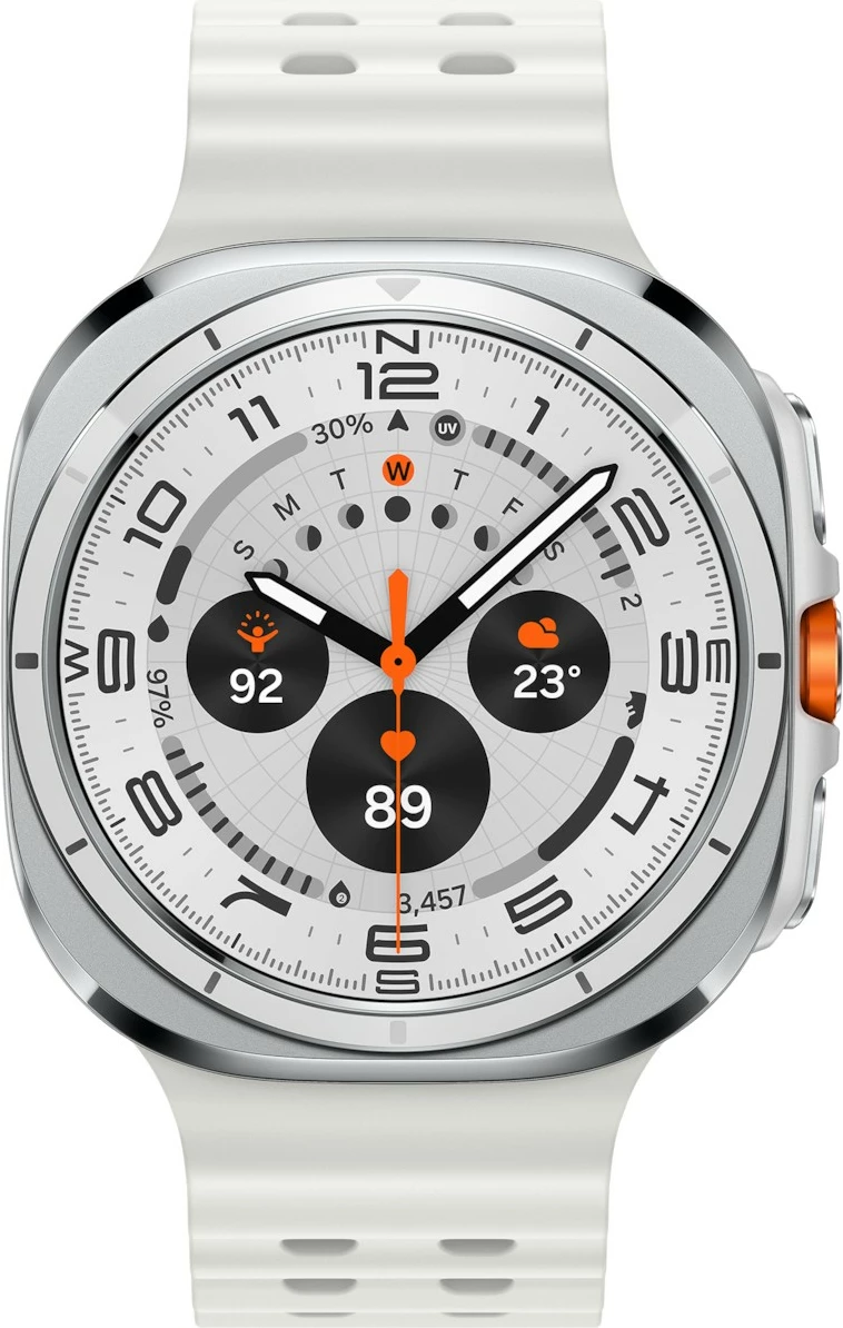 Smartwatch Samsung Galaxy Watch Ultra, 3.81 cm, AMOLED, Wi-Fi, GPS, e bardhë