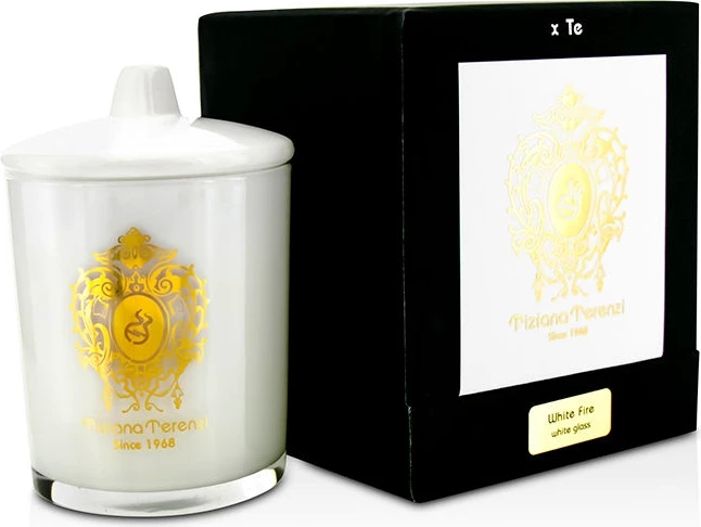 Qiri aromatik Tiziana Terenzi White Fire White Glass 170g