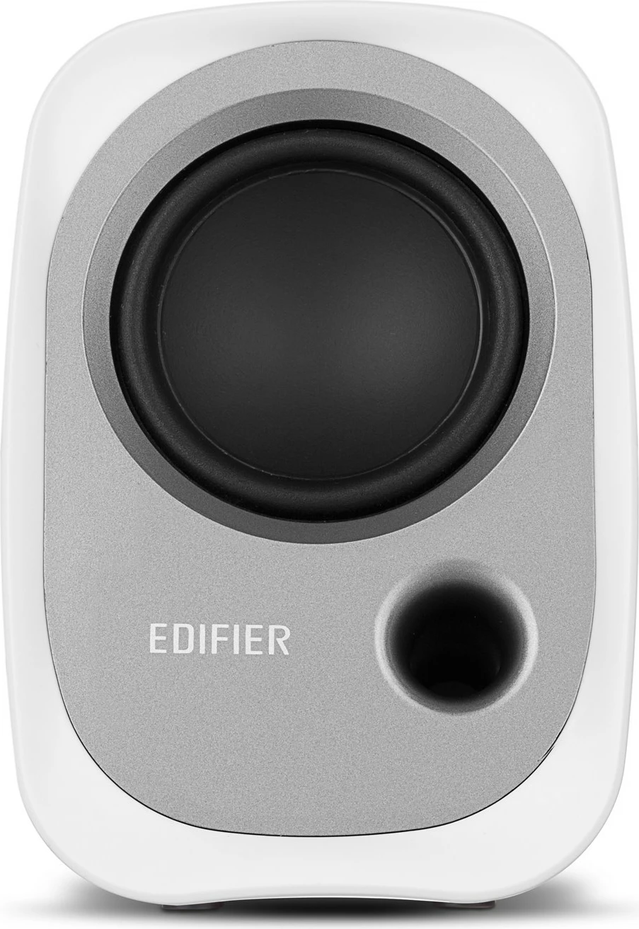 Altoparlantë Edifier R12U, 2.0 kanale, 4W, lidhje me kabllo, argjendtë/bardhë