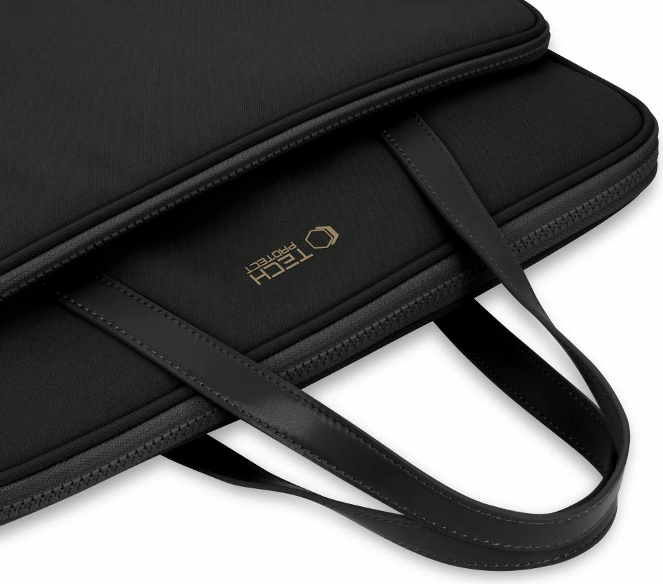 Mbështjellës laptopi Tech-Protect, 15-16 inç, i zi