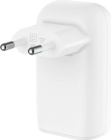 Karikues Belkin WCC002VFWH, 67W, 3 porta USB Type-C, i bardhë