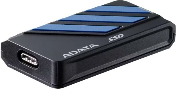 Disk i jashtëm SSD Adata SC735, 1TB, USB 3.2 Gen2 Type-C, Zi/Blu