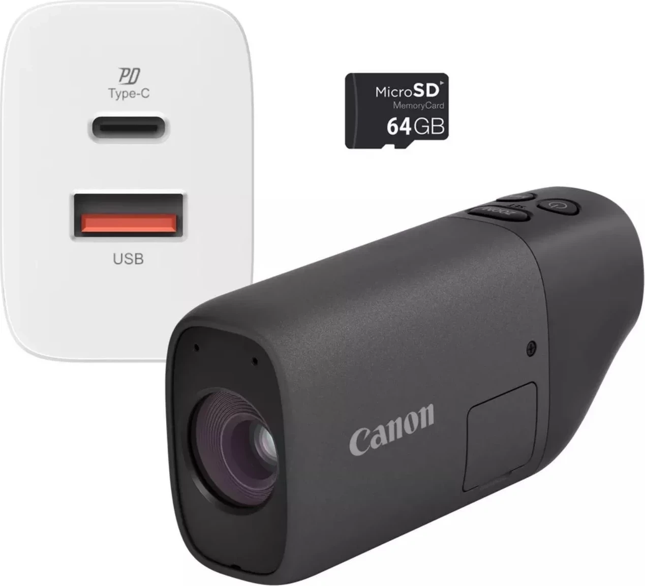 Kamerë digjitale Canon PowerShot ZOOM ESSENTIAL KIT, Full HD, e zezë