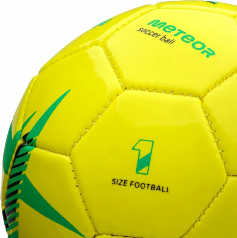 Top futbolli Meteor, i verdhë
