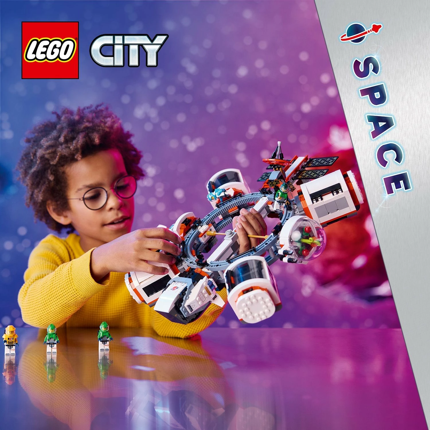 Set ndërtimi LEGO Modular Space Station 60433, 1097 pjesë, shumëngjyrësh
